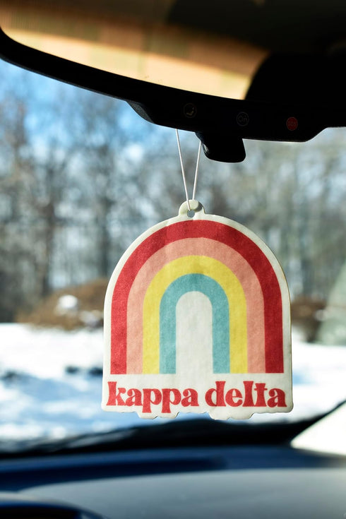 Kappa Delta Rainbow Air Freshener, 2/Pack, Flowers & Sunshine Scent
