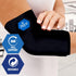 MED PRIDE Reusable Hot & Cold Gel Compression Sleeve - Pain Relief Ice Pack Wrap for Elbows, Arms, Knees, and Ankles