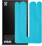 Spidertech Pre-Cut Kinesiology Tape for Lower Back Pain Relief, Support for Athletes, Blue (4 Pack)