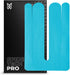 Spidertech Pre-Cut Kinesiology Tape for Lower Back Pain Relief, Support for Athletes, Blue (4 Pack)