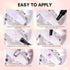 Makartt Nail Gel Kit with Rhinestone Glue, Super Strong 3D Sculpting Gel for Nail Art, Molding, and Decoration