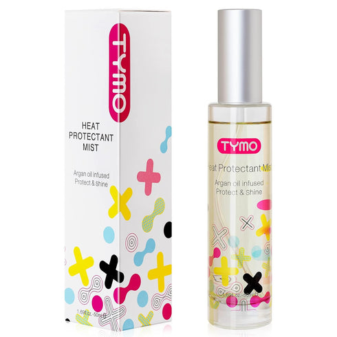 TYMO Heat Protectant Spray with Argan Oil, Lightweight Hair Protection for All Hair Types