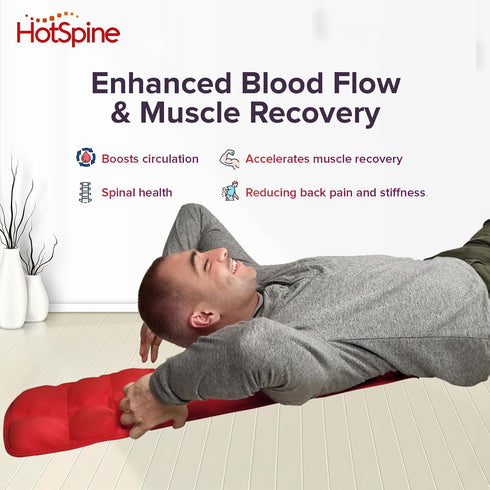 M PAIN MANAGEMENT TECHNOLOGIES 24 Microwavable Heated Acupressure Back Stretcher by Hot Spine - Full Back and Neck