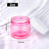 Travel Containers for Toiletries Plastic Cream Jars TSA Approved 8 Pack 2oz Refillable Travel Bottles for Toiletries Leak-proof Travel Size Containers with Lid for Makeup Cosmetics