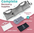 Pack, Zomaple Mastectomy Recovery Pillow with Strap, Gel Seat Belt Cover & Shower Lanyard Post-Op Essentials, Breast