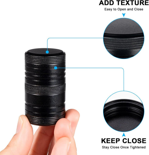 Small Daily Metal Pill Box, Waterproof Pill Container, Portable Medicine Holder for Vitamins, 1 Pack