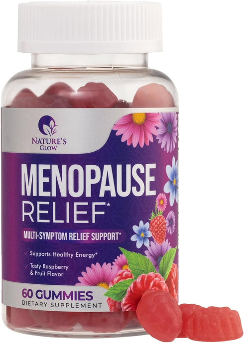Menopause Supplement for Women - Complete Multi-Benefit Menopause Relief Gummy for Mild