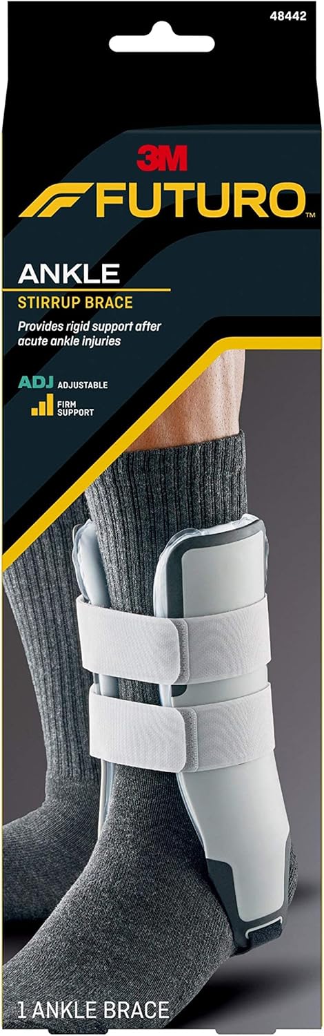 FUTURO Stirrup Ankle Brace, One Size, Ideal for Sprains and Strains