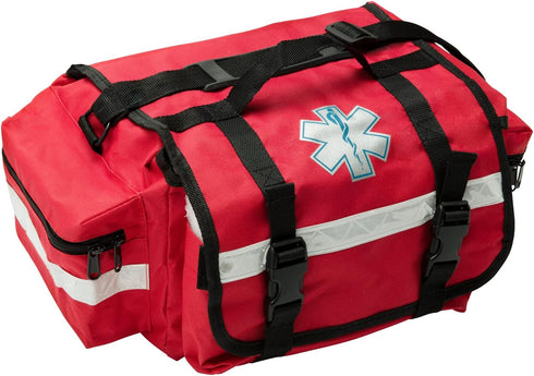 NOVAMEDIC Professional Red First Responder Bag 17 x 9 x 7 | Empty