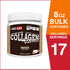 LonoLife Mocha Collagen Peptides with 10g Protein, Paleo and Keto Friendly, 8-Ounce Bulk Container