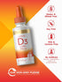 Carlyle Liquid Vitamin D3 2000 IU | 2 oz | Vegetarian, Non-GMO, Gluten Free Formula | Vitamin D Liquid Drops