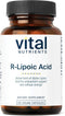 Vital Nutrients R-Lipoic Acid, Active Alpha-Lipoic Acid Antioxidant Supplement for Healthy Metabolism, 60 Capsules