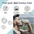KASBEE 304 1.2in 1.9in, Pack 3 Shaker Balls, Stainless Steel Wire Mixer Balls for Shaker Cups Protein Whisk
