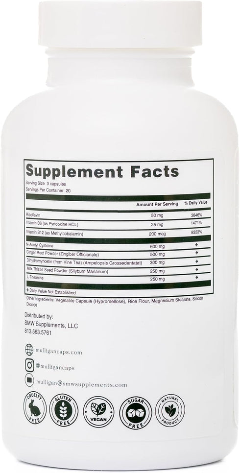 Pre-Celebration Blend | Prep, Party, Wake Up Refreshed | Boost Recovery with Antioxidants & B Vitamins - 60 ct.