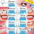 Dental Tools, 10 Pack Professional Plaque Remover, Stainless Steel Dental Hygiene Kit with Case