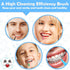 120Pcs Interdental Brushes, 360° Bendable Soft Bristles for Braces, Dental Floss Picks for Oral Teeth Cleaning