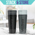'-4 PACK- 28 oz Protein Shaker Bottle for Protein Mixes, Leak Proof Shaker Cups with 4x Wire Whisk