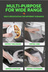 YOFAN 5-Pack 7.9-Inch Dual-Layer Metal Mesh Cleaning Cloths - Scratch-Free Kitchen Scrubbers for Dishes & Cookware