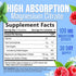 Magnesium Gummy - High Absorption Magnesium Citrate Supplement for Relax Support for Adults & Kids - Calm Magnesium Gummies Dietary Supplements - Bone Support & Heart Support - 60 Raspberry Gummies