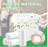 Small Trash Bags, 3 Gallon, 108 Count Garbage Bags, Bathroom Mini Trash Can Liners, Clear