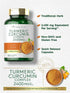 Carlyle Turmeric Curcumin Supplement 2400mg | 180 Powder Capsules | Non-GMO, Gluten Free | Herbal Formula