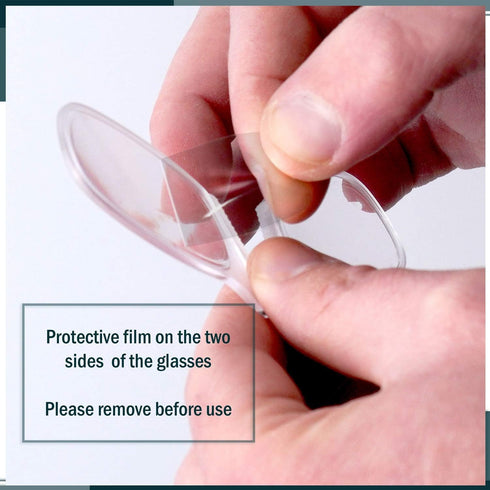 Noble Ultra Slim and Flat Reading Glasses, Thin and Flexible Armless (2 Pairs), Pocket Size Readers with Silicone Case