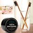 WUBLSYAN 2-Pack Sets, Teeth Whitening Charcoal Powder + Bamboo Brush Oral Care Natural Activated Charcoal Teeth