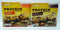 Millville Protein Chew Bars, Two Flavors Combo Bundle 7.1oz 200g (Pack of Two)
