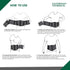 Ergonomic Umbilical Hernia Belt, Abdominal Binder for Hernia Support, Ventral Hernia Strap with Compression Pad,
