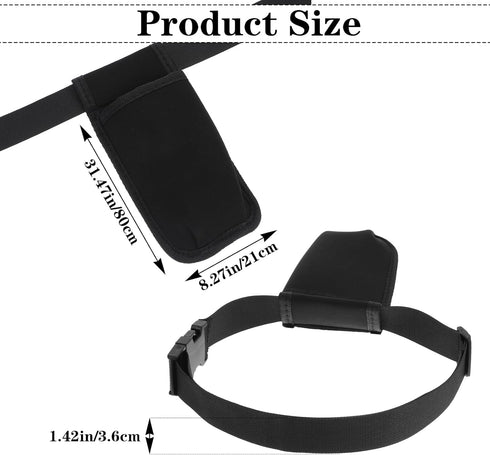 YBEATY Massage Bottle Bag Professional Massage Waist Oil Case Adjustable Lotion Case Organizer Belt Comfortable Durable