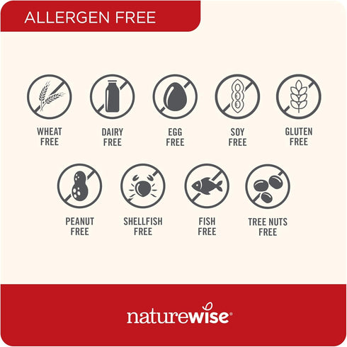 NatureWise Vitamin B12 1000 mcg - 60 Softgels for Energy Levels, Mental Clarity, Nervous System Health, Gluten-Free,