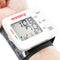 Portable Blood Pressure Monitor Wrist, Adjustable Cuff 5.3-8.5in, Large LCD, Home Use with Carrying Case