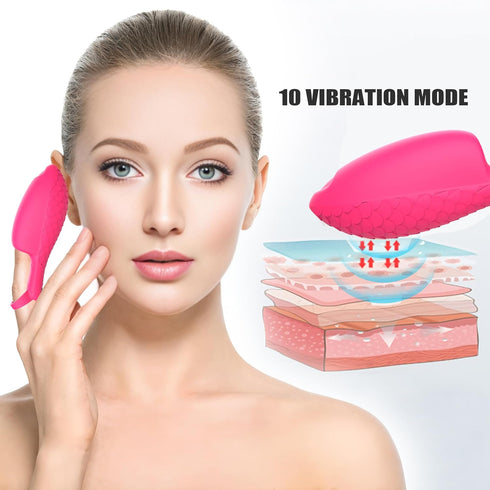 Portable Mini Facial Massage Ball, Waterproof Rechargeable Powerful Multifunctional Eye Face Finger and Neck Massager