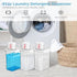 3 PCS Liquid Laundry Detergent Dispensers, 61oz Bead Dispenser, Clear Airtight Container with Measuring Cup