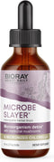 BIORAY Daily Microbe Slayer, 2 fl oz, Promotes Intestinal Microbes Balance & Nourishes The Liver