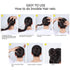 Zonon Hair Nets, 50Pcs Invisible Elastic Edge Mesh, 50cm Individual Package for Women Bun, with 40Pcs U Shaped Pins,