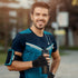 Donfri Copper Infused Compression Gloves, Fingerless Arthritis Pain Relief Wrist Brace for Men Women (M)