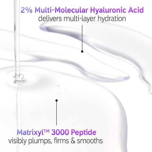 The INKEY List Hyaluronic Acid Serum - Hydrate Dry Skin, Plump Fine Lines & Wrinkles, 1.0 fl oz