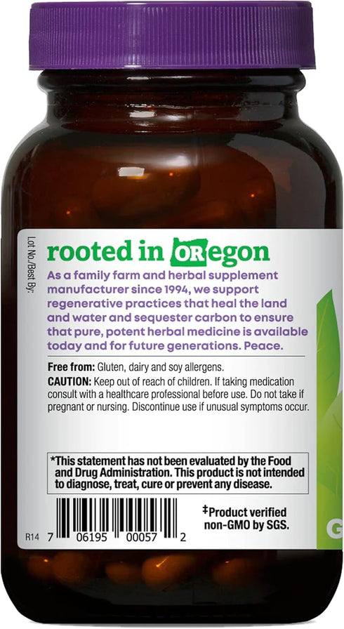 Oregon's Wild Harvest Echinacea with Zinc and Vitamin C, 90 Count Capsules