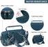 Hard Travel Case for Water Flosser Teeth Picks, Portable Oral Irrigator Storage Holder with Zipper Mesh Bag for USB