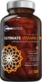 OmniBiotics Ultimate Vitamin C 2000 mg with Zinc, Elderberry, & Vitamin D3, 120 Vegan Tablets
