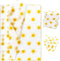 Whaline 100 Sheet Boho Sunshine Tissue Paper, Yellow Sun Gift Wrapping for Summer Holiday Party Decor, 13.8 x 19.7 Inch