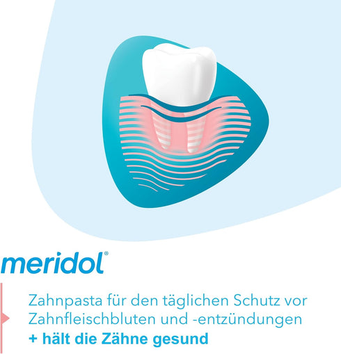meridol Toothpaste Double Pack (2x75ml), 150 ml