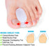 Povihome 10 Pack Gel Bunion & Toe Spacers - Separators and Straightener Orthotics for Bunion Pain Relief, S Size