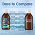 5X Ultimate Strength High EPA Omega-3 Liquid with DHA and Vitamin D - Wild Caught Fish Oil Supplements, 7.60 Fl Oz Lemon