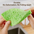 JOYMOOP Compressed Sponges, Pack of 12 Colorful Cellulose Sponges for Non-Scratch Washing Dishes