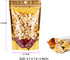 100 Pack Smell Proof Bags, Resealable Stand Up Food Storage Bags with Clear Front Window, 4.7 x 7.8 Inches