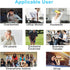 Belifu Dual Channel TENS EMS Unit - 24 Modes Muscle Stimulator for Pain Relief Therapy with 10 Pads