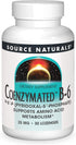 Source Naturals Coenzymated B-6 25mg - P-5 Pyridoxal-5 Phosphate, Fast-Acting, Quick Dissolve Sublingual Vitamin