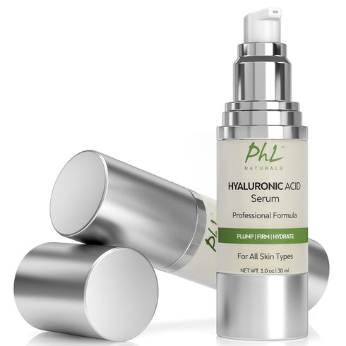 Hyaluronic Acid Serum for Face - Pure Anti-Aging Serum with Vitamin C and E, Intense Hydration Booster, Non-Greasy,